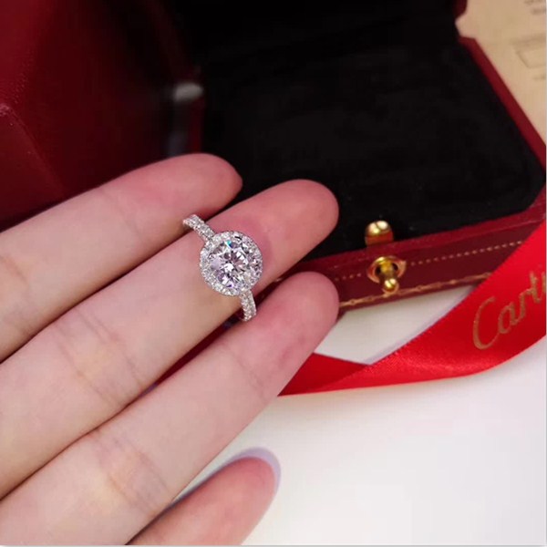 replica,repliche,fake,1:1,earrings,bracelet,ring,jewelry Anello di diamanti Tiffiny