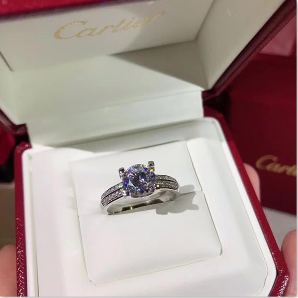 replica,repliche,fake,1:1,earrings,bracelet,ring,jewelry Anello Cartier in argento sterling