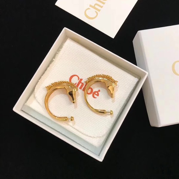 replica,repliche,fake,1:1,earrings,bracelet,ring,jewelry Orecchini testa di cavallo Chloe