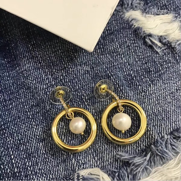 replica,repliche,fake,1:1,earrings,bracelet,ring,jewelry Orecchini di perle naturali Simone Rocha