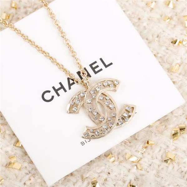 replica,repliche,fake,1:1,earrings,bracelet,ring,jewelry Collana Chanel Swarovski Diamond doppia C