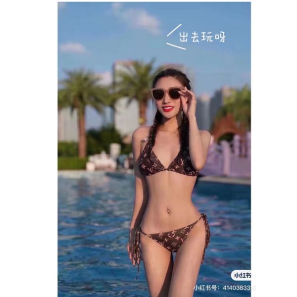 Costume da bagno casual moda donna Louis Vuitton