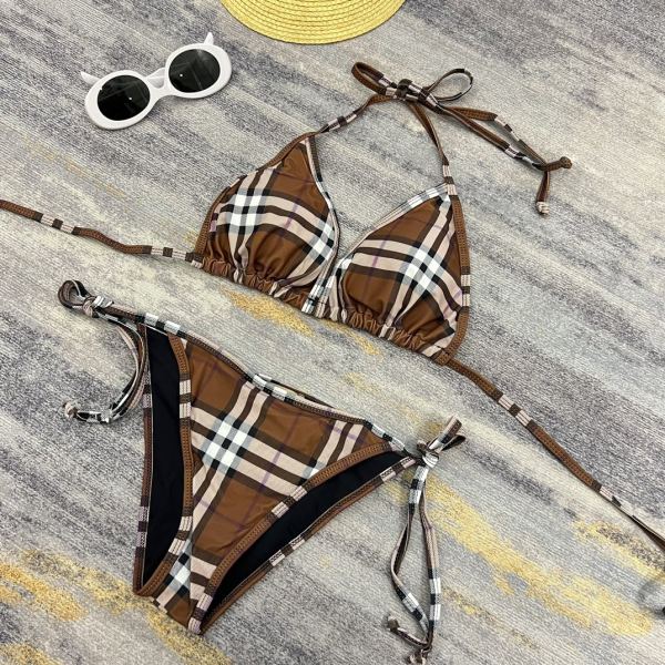 Burberry costume da bagno moda donna casual