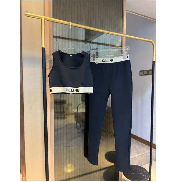 replica,repliche,fake,1:1,earrings,bracelet,ring,jewelry Celine tuta sportiva casual moda donna