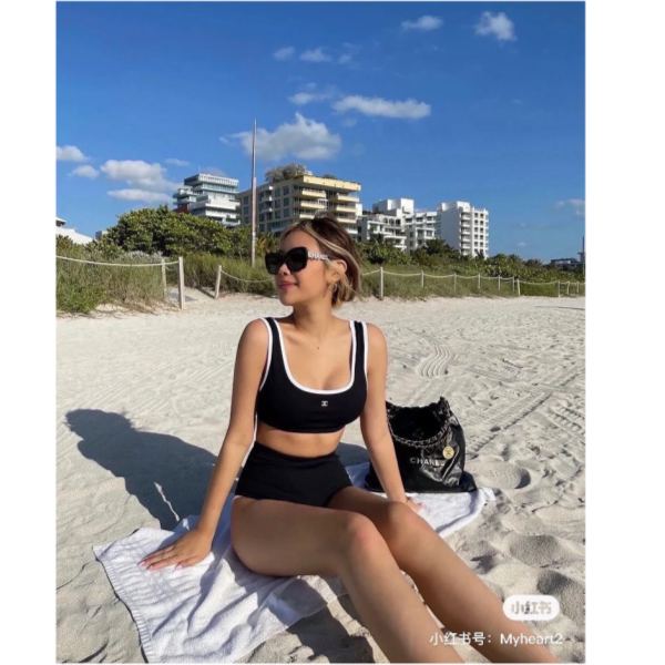 Costume da bagno casual moda donna Chanel