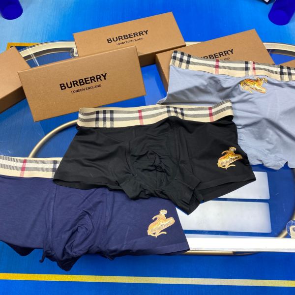 replica,repliche,fake,1:1,earrings,bracelet,ring,jewelry Intimo da uomo di lusso Burberry (tre pezzi)