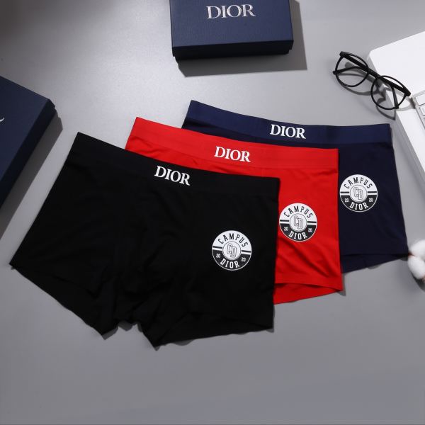 replica,repliche,fake,1:1,earrings,bracelet,ring,jewelry Intimo da uomo di lusso Dior (tre pezzi)