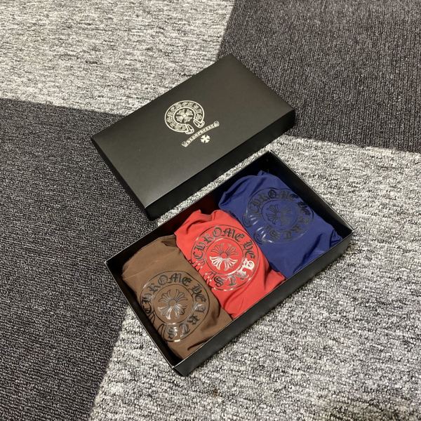 replica,repliche,fake,1:1,earrings,bracelet,ring,jewelry ChromeHearts biancheria intima da uomo di lusso (tre pezzi)