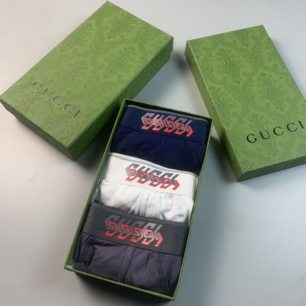 replica,repliche,fake,1:1,earrings,bracelet,ring,jewelry Gucci biancheria intima da uomo di lusso (tre pezzi)