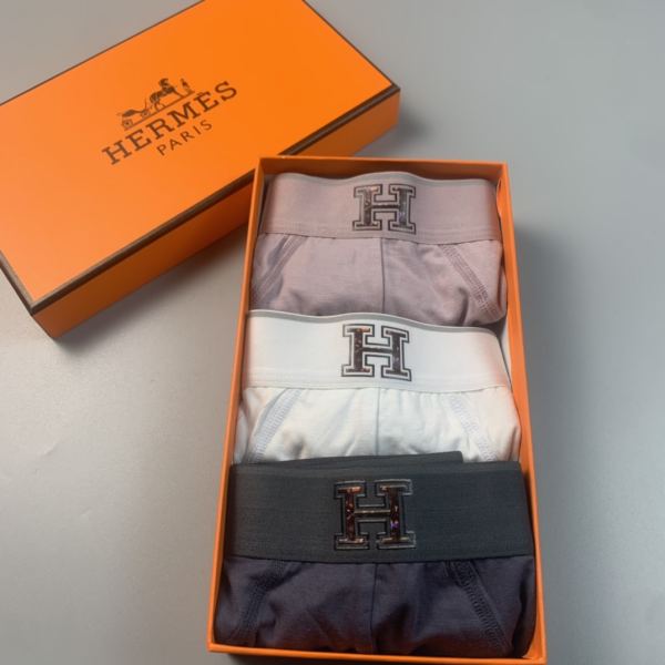 replica,repliche,fake,1:1,earrings,bracelet,ring,jewelry Intimo da uomo di lusso Hermes (tre pezzi)