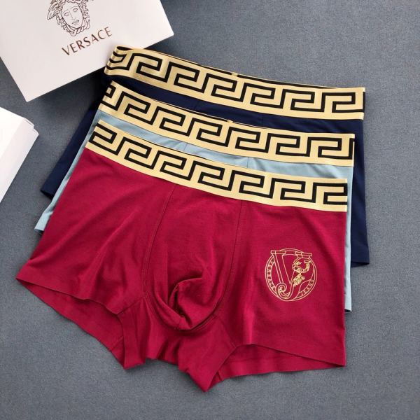 VERSACE biancheria intima da uomo di lusso (tre pezzi)