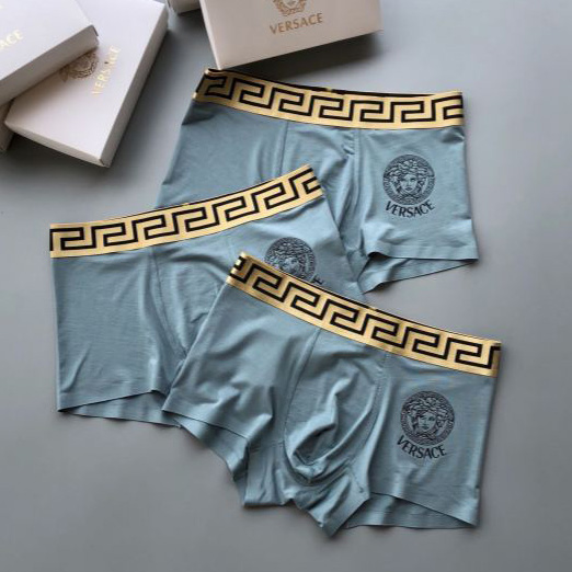VERSACE biancheria intima da uomo di lusso (tre pezzi)