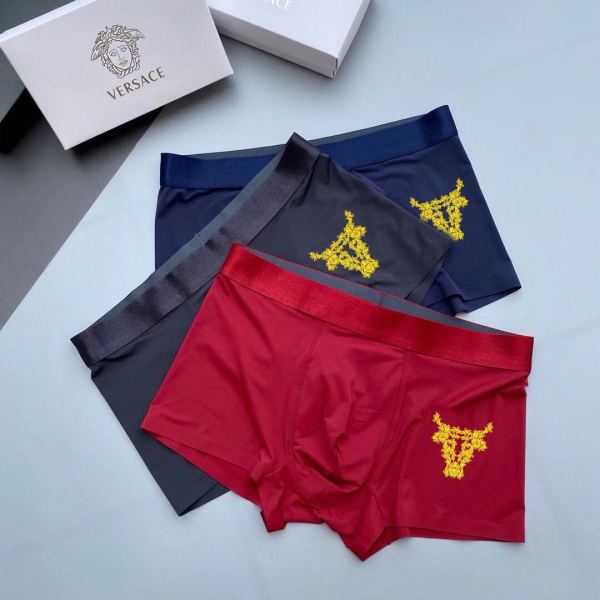 replica,repliche,fake,1:1,earrings,bracelet,ring,jewelry VERSACE biancheria intima da uomo di lusso (tre pezzi)