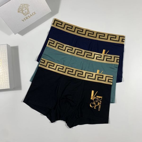 replica,repliche,fake,1:1,earrings,bracelet,ring,jewelry VERSACE biancheria intima da uomo di lusso (tre pezzi)