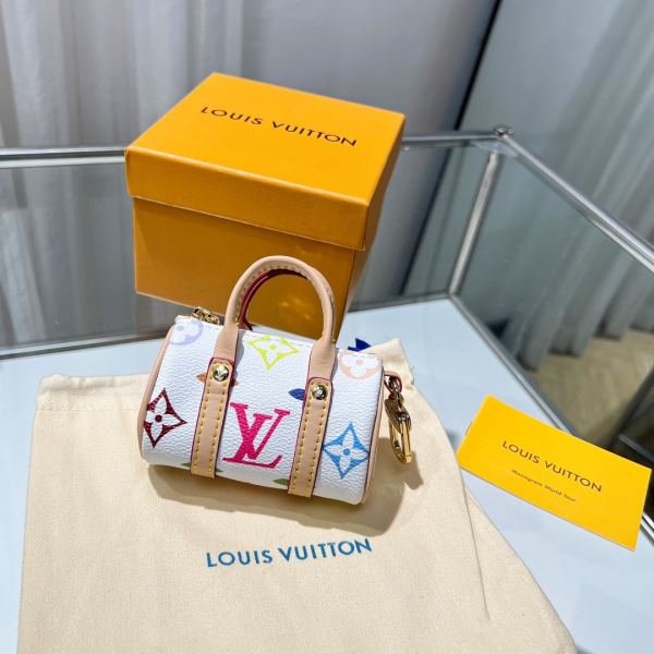 replica,repliche,fake,1:1,earrings,bracelet,ring,jewelry Louis Vuitton Mini ciondolo borsa a cuscino/MP2712