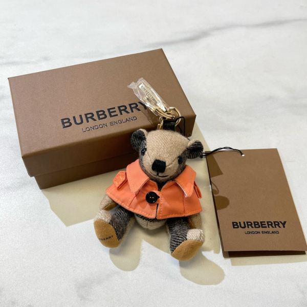 replica,repliche,fake,1:1,earrings,bracelet,ring,jewelry Portachiavi orsetto Burberry
