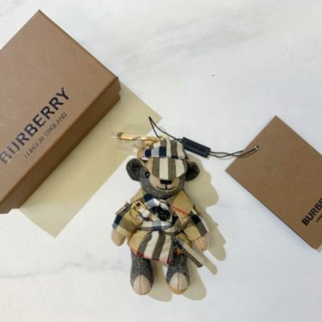 replica,repliche,fake,1:1,earrings,bracelet,ring,jewelry Portachiavi orsetto Burberry