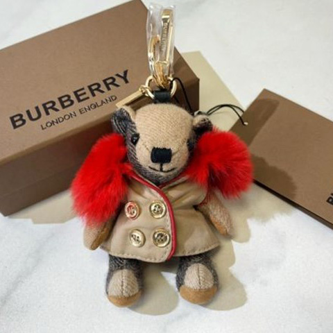 replica,repliche,fake,1:1,earrings,bracelet,ring,jewelry Portachiavi orsetto Burberry