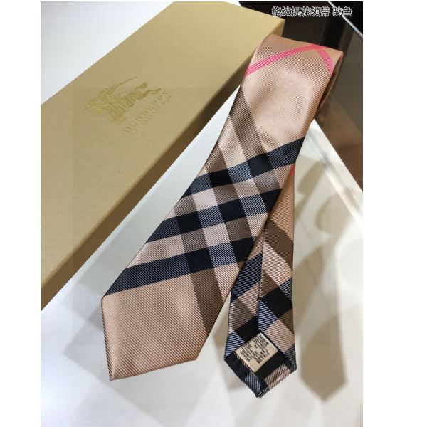 replica,repliche,fake,1:1,earrings,bracelet,ring,jewelry Burberry Cravatta Jacquard Check da Uomo