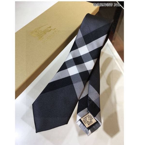 replica,repliche,fake,1:1,earrings,bracelet,ring,jewelry Burberry Cravatta Jacquard Check da Uomo