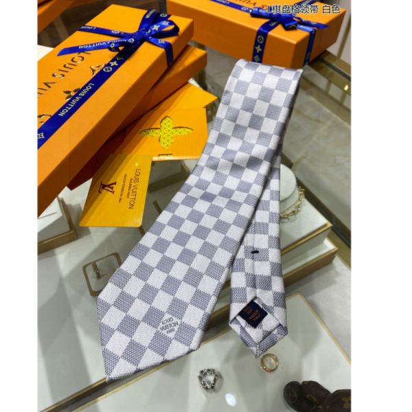 replica,repliche,fake,1:1,earrings,bracelet,ring,jewelry cravatta a scacchiera Louis Vuitton