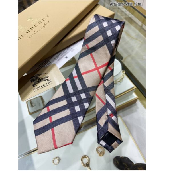 replica,repliche,fake,1:1,earrings,bracelet,ring,jewelry Burberry Cravatta a quadri da uomo