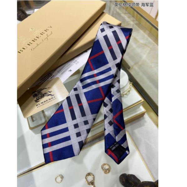 replica,repliche,fake,1:1,earrings,bracelet,ring,jewelry Burberry Cravatta a quadri da uomo