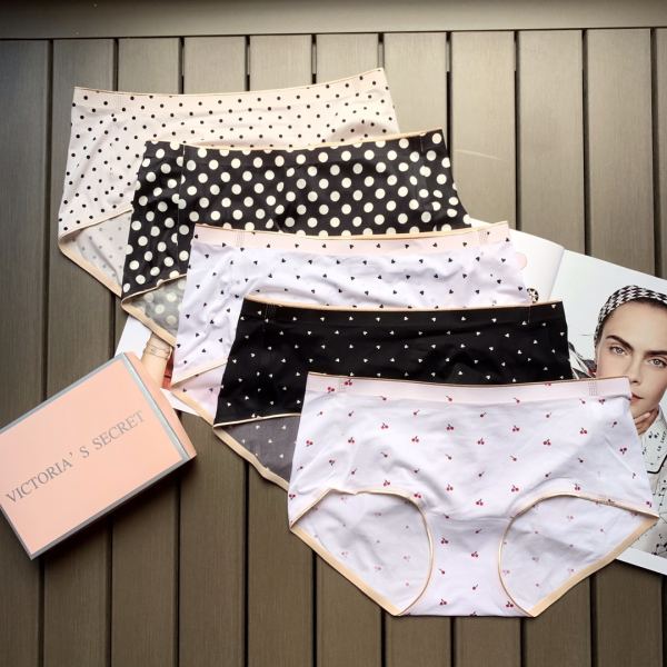 replica,repliche,fake,1:1,earrings,bracelet,ring,jewelry 【5 pezzi】 Intimo senza cuciture a vita media da donna con stampa floreale a pois alla moda di Victoria’s Secret