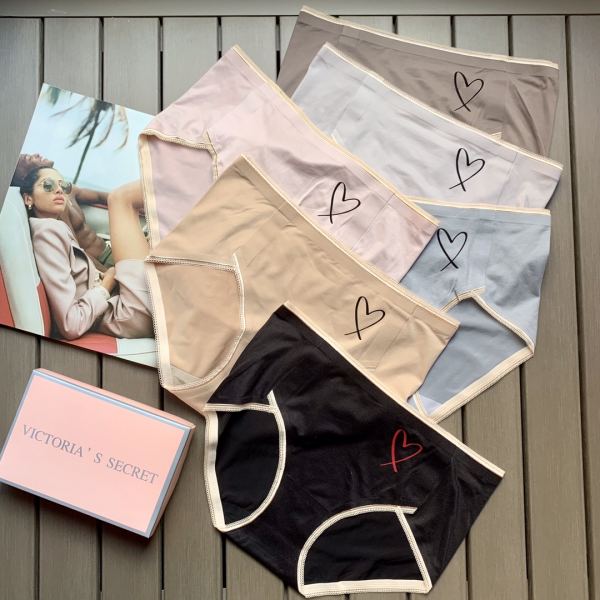 replica,repliche,fake,1:1,earrings,bracelet,ring,jewelry 【6 pezzi】 Intimo senza cuciture a vita media da donna con stampa a cuore di Victoria’s Secret Fashion