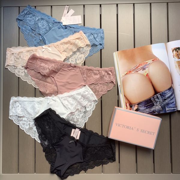 replica,repliche,fake,1:1,earrings,bracelet,ring,jewelry 【5 pezzi】 Mutandine in pizzo a vita bassa a vita bassa di Victoria’s Secret