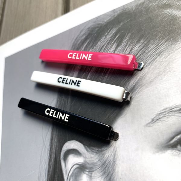 replica,repliche,fake,1:1,earrings,bracelet,ring,jewelry 【3 pezzi】 Sito ufficiale Celine nuova versione ad alta definizione forcina / 6,7 cm × 0,6 cm