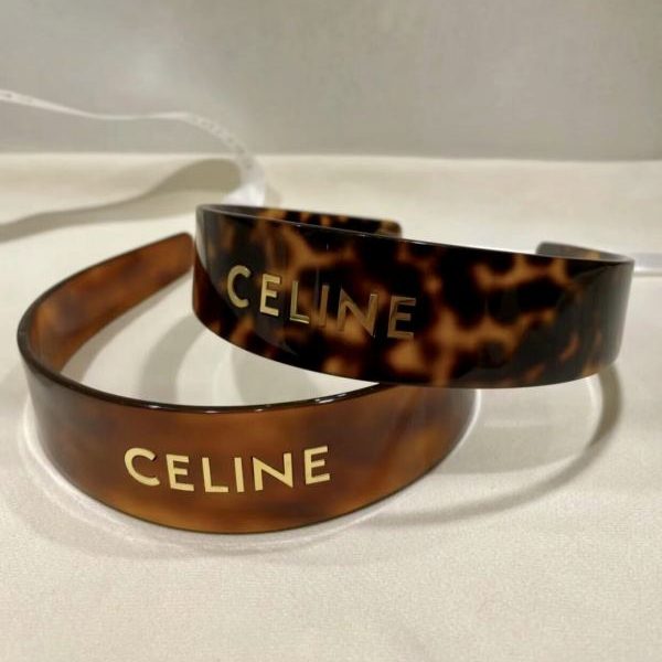 replica,repliche,fake,1:1,earrings,bracelet,ring,jewelry 【1 pz】 Sito ufficiale Celine nuova fascia per capelli in fibra di acetato tartarugato versione ad alta definizione