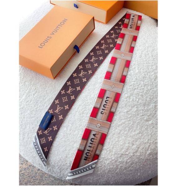 Louis Vuitton ultima fascia a doppio strato/6*120 cm