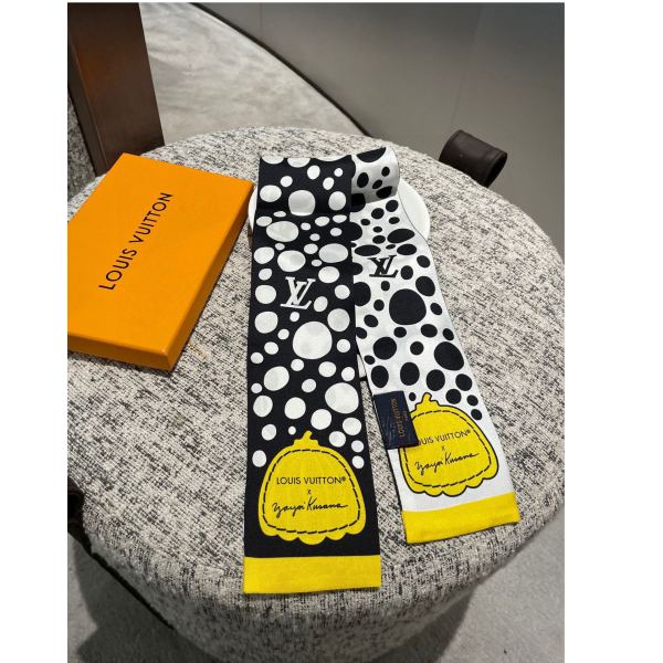 Louis Vuitton Nastro di seta a doppio strato