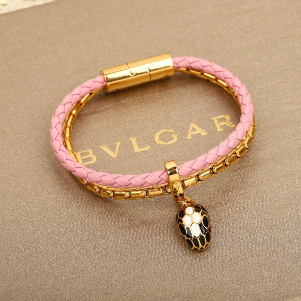 replica,repliche,fake,1:1,earrings,bracelet,ring,jewelry Bvlgari Bracciale a doppio strato con testa di serpente