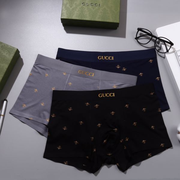 replica,repliche,fake,1:1,earrings,bracelet,ring,jewelry Intimo uomo Gucci (Tre pezzi)