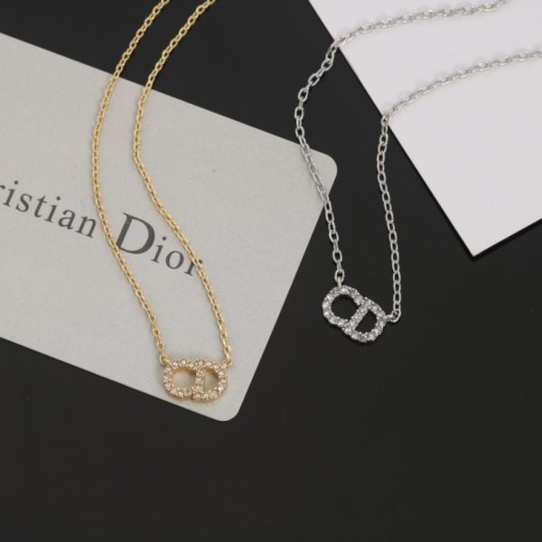 replica,repliche,fake,1:1,earrings,bracelet,ring,jewelry Collana di diamanti Dior