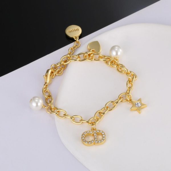 replica,repliche,fake,1:1,earrings,bracelet,ring,jewelry Bracciale stella vintage Dior