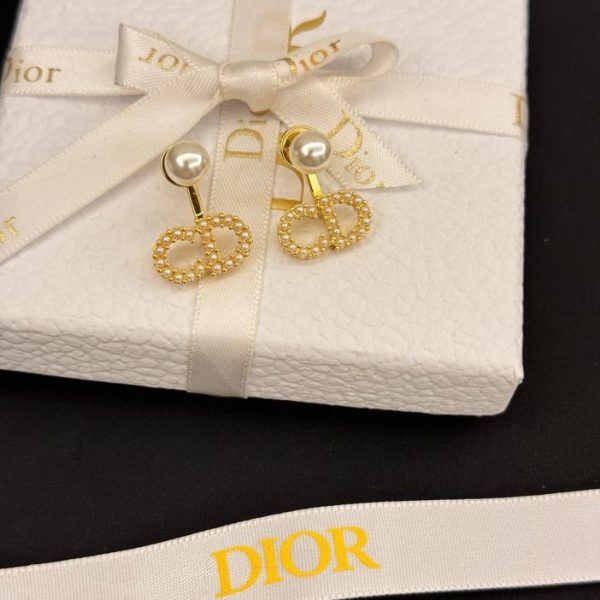 replica,repliche,fake,1:1,earrings,bracelet,ring,jewelry Orecchini di perle Dior