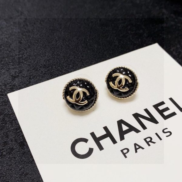 Chanel doppia C diamante nero