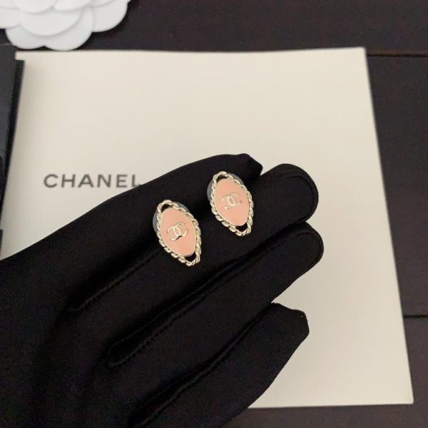 Orecchini rosa Chanel
