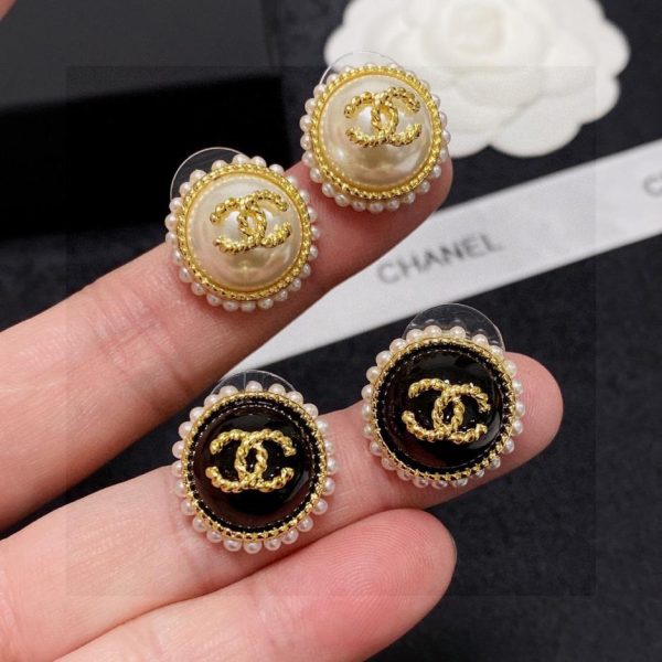 orecchini di perle di miglio chanel