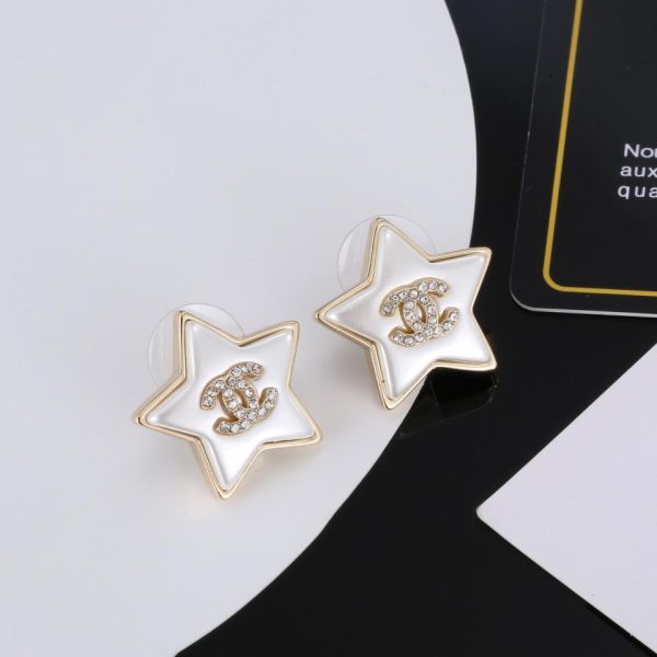 replica,repliche,fake,1:1,earrings,bracelet,ring,jewelry Stella a cinque punte Doppia C