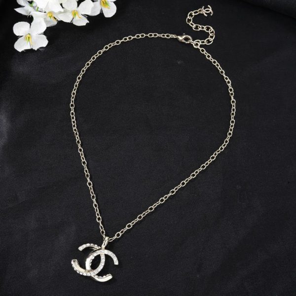 replica,repliche,fake,1:1,earrings,bracelet,ring,jewelry Collana doppia C di Chanel