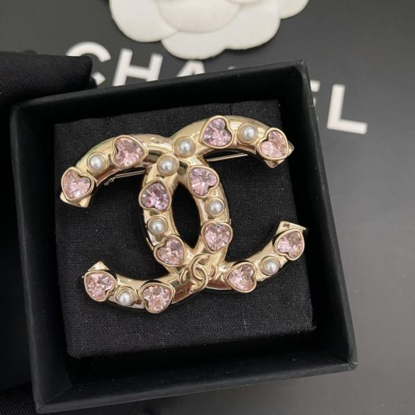 replica,repliche,fake,1:1,earrings,bracelet,ring,jewelry Spilla bottiglia di profumo di perle Chanel,