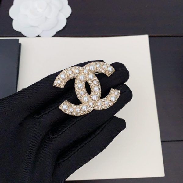 replica,repliche,fake,1:1,earrings,bracelet,ring,jewelry Spilla per l’anniversario del centenario di Chanel