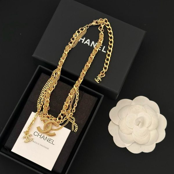 Collana a catena d'oro Chanel