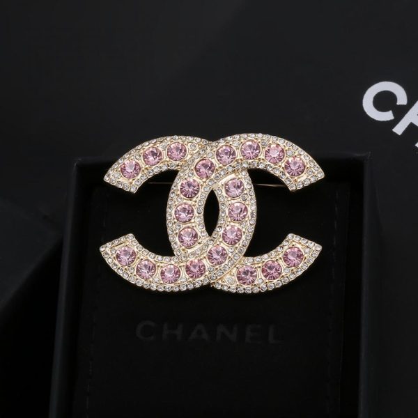 replica,repliche,fake,1:1,earrings,bracelet,ring,jewelry Spilla di diamanti Chanel