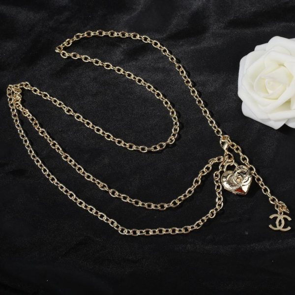 replica,repliche,fake,1:1,earrings,bracelet,ring,jewelry Catena in vita dell’amore di Chanel