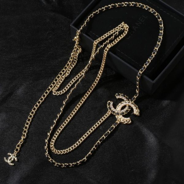 replica,repliche,fake,1:1,earrings,bracelet,ring,jewelry Catena in vita Chanel doppia C